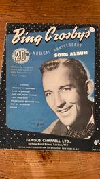 Bing Crosby, Muziek en Instrumenten, Bladmuziek, Ophalen of Verzenden, Zo goed als nieuw, Artiest of Componist, Populair