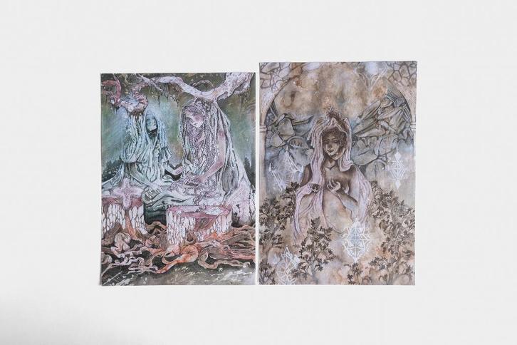 Raintower Naomi Nowak Fantasy Art Prints 2 Stuks, Huis en Inrichting, Woonaccessoires | Schilderijen, Tekeningen en Foto's, Nieuw