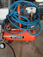 Spero Compressor met slang (4-5 meter), Ophalen, Gebruikt, 6 tot 10 bar, Minder dan 200 liter/min
