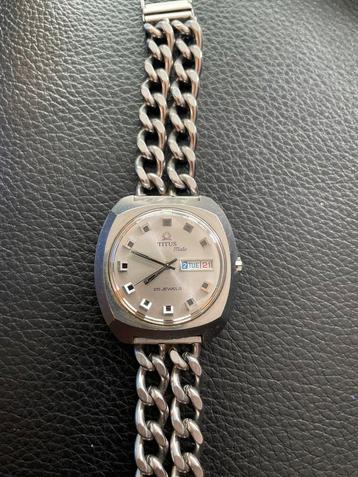 Titus horloge uit 1970 beschikbaar voor biedingen