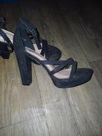 Glitter hakken maat 39, Ophalen, Nieuw, Zwart