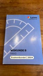 Examenbundel lyceo wiskunde B 2024, Boeken, Schoolboeken, Ophalen of Verzenden, Zo goed als nieuw, HAVO