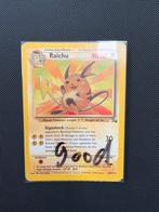 Raichu pokemon fossil set 29/62, Ophalen of Verzenden, Zo goed als nieuw, Losse kaart