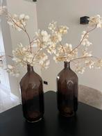 Vazen met bloesem bloem tak, Huis en Inrichting, Woonaccessoires | Vazen, Overige kleuren, Ophalen of Verzenden, Minder dan 50 cm