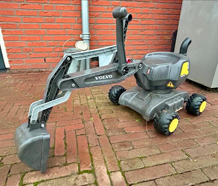 Volvo Rollydigger Kraan - Buitenspeelgoed, Kinderen en Baby's, Speelgoed | Buiten | Voertuigen en Loopfietsen, Gebruikt, Overige typen