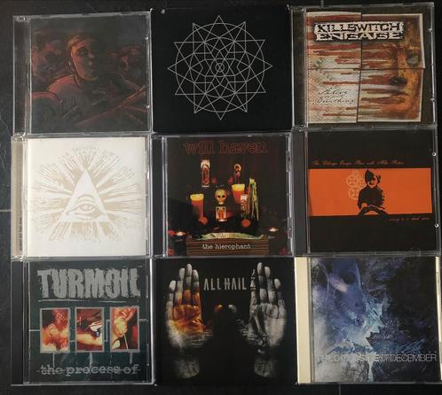 Diverse cd’s metalcore, hardcore, deathcore, Cd's en Dvd's, Cd's | Hardrock en Metal, Zo goed als nieuw, Ophalen of Verzenden