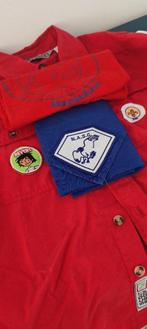 Scouting blouse, sjaaltje en shirt N.A.S.G. - maat 122-128, Ophalen of Verzenden, Zo goed als nieuw, Jongen of Meisje, Setje