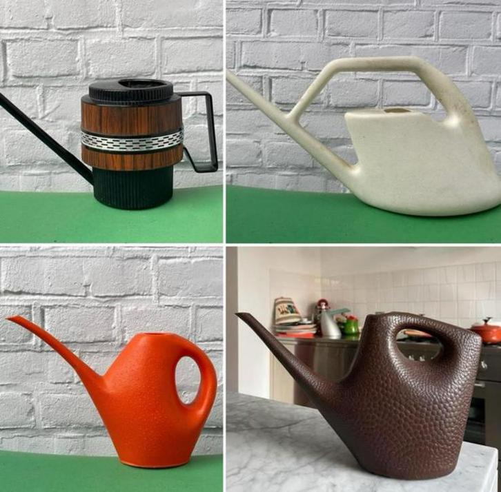 Gieter Vintage Vitri Schlutz Emsa W. Germany Koziol, Verzamelen, Retro, Huis en Inrichting, Ophalen of Verzenden