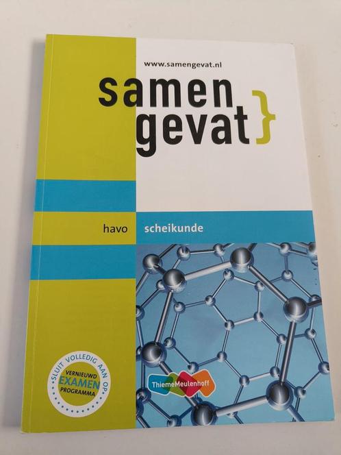 Samengevat Havo scheikunde, Boeken, Schoolboeken, Zo goed als nieuw, Nederlands, HAVO, Ophalen of Verzenden