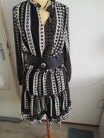 JUST DAI    Leuke jurk zwart wit mt M, Kleding | Dames, Jurken, Maat 38/40 (M), Overige kleuren, Verzenden, Nieuw