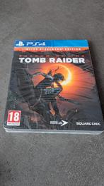 PS4 Shadow of the Tomb Raider Limited Steelbook Sealed, Avontuur en Actie, Vanaf 18 jaar, 1 speler, Nieuw