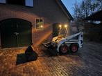 Bobcat 543, schranklader met mestklem, Zakelijke goederen, Machines en Bouw | Kranen en Graafmachines, Ophalen, Wiellader of Shovel