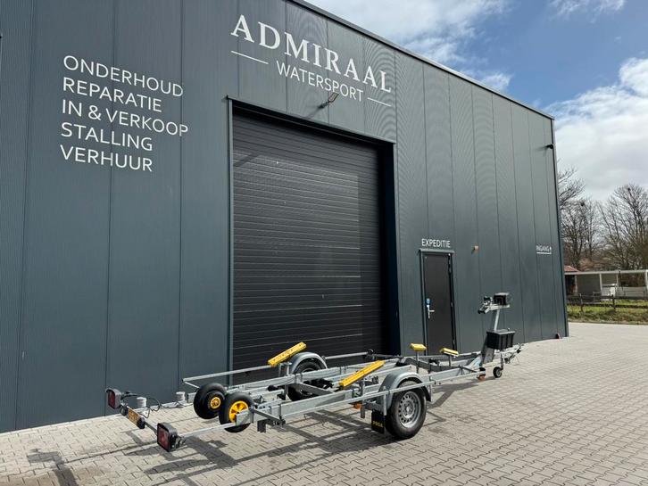 Pega Boottrailer ( 1800kg /Kantelbaar ), Watersport en Boten, Boottrailers, Minder dan 6 meter, Kantelbaar, Ophalen