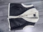 bodywarmer zwart bont gilet, Kleding | Dames, Verzenden, Zo goed als nieuw, Zwart