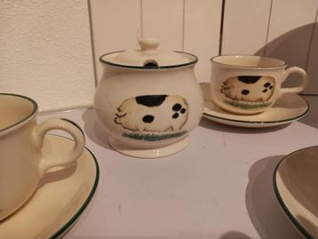 Cloverleaf servies delen. beschikbaar voor biedingen