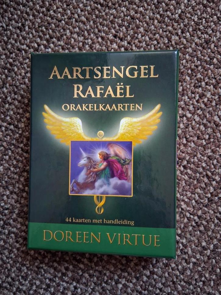 Doreen Virtue - Aartsengel Raphael Orakelkaarten, Boeken, Esoterie en Spiritualiteit, Zo goed als nieuw, Overige typen, Tarot of Kaarten leggen