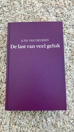 De last van veel geluk - A. Th. Van Deursen, Boeken, Verzenden, 20e eeuw of later, Zo goed als nieuw
