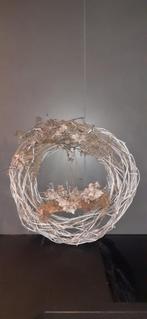 Krans,riet,landelijk,sober, Huis en Inrichting, Woonaccessoires | Kransen, Ophalen, Gebruikt