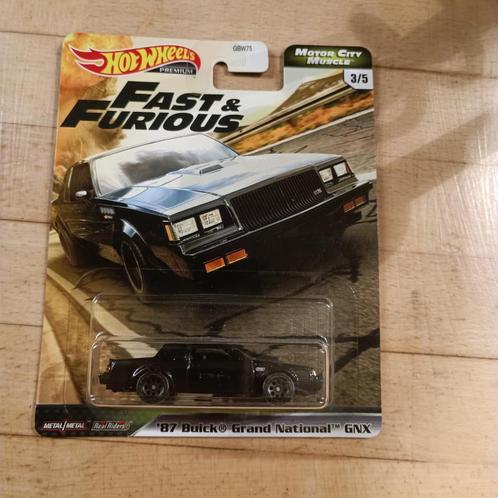 hot wheels Buick Grand National GNX Fast & Furious, Hobby en Vrije tijd, Modelauto's | Overige schalen, Nieuw, Auto, Ophalen of Verzenden