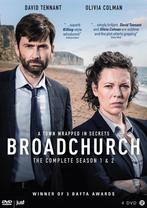 Broadchurch - Seizoen 1 - 2, Sealed Ned. Ondert. 4 dvd box, Cd's en Dvd's, Dvd's | Tv en Series, Boxset, Thriller, Ophalen of Verzenden