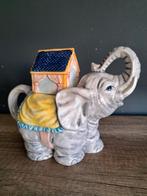 Vintage Leonardo Collection decoratieve olifant theepot, Antiek en Kunst, Antiek | Keramiek en Aardewerk, Ophalen of Verzenden