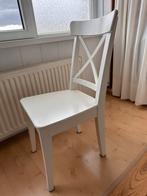 Ikea stoel INGOLF wit 4 stuks mag ook los, Huis en Inrichting, Stoelen, Vier, Gebruikt, Wit, Ophalen