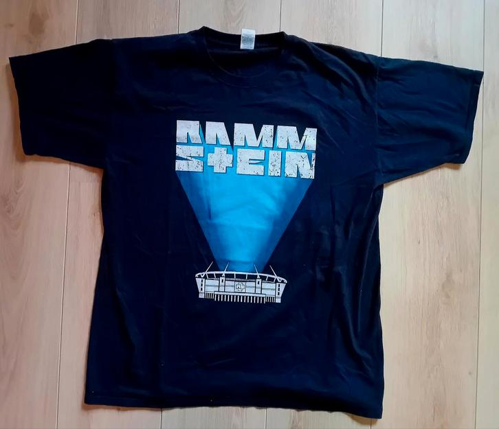 Rammstein tour shirt vintage hardrock metal rock Lindemann, Kleding | Heren, T-shirts, Gedragen, Maat 52/54 (L), Zwart, Ophalen of Verzenden