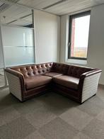 10x Leren bank, Huis en Inrichting, Banken | Bankstellen, Ophalen, Gebruikt, 125 tot 150 cm, Overige maten