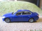 2003-2010 BMW E60 530i 5-Serie - Schuco blauw, Ophalen of Verzenden, Zo goed als nieuw, Auto, Schuco
