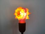 Prachtige kleurige lichtgevende gloeilamp vintage, Ophalen of Verzenden, E27 (groot), Gloeilamp