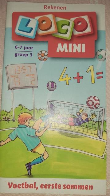 Loco mini Rekenen 6-7 jaar. Voetbal beschikbaar voor biedingen