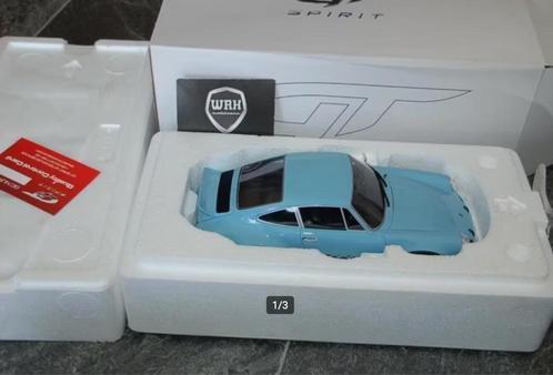 1:18 PORSCHE 911 RSR 2.8 light blue GT spirit ZM072 WRH, Hobby en Vrije tijd, Modelauto's | 1:18, Zo goed als nieuw, Auto, Overige merken