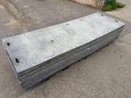 Eenmalige partij: 50 gebruikte kunststof rijplaten 300x100cm, Ophalen of Verzenden, Gebruikt, Overige materialen, Minder dan 20 mm