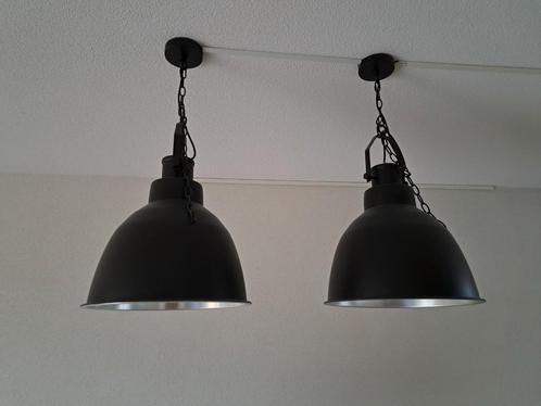 Te koop: industriële hanglampen, Huis en Inrichting, Lampen | Hanglampen, Zo goed als nieuw, Minder dan 50 cm, Ophalen