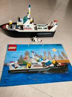Lego 4021 Politieboot, Kinderen en Baby's, Speelgoed | Duplo en Lego, Ophalen of Verzenden, Gebruikt, Complete set, Lego