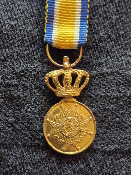 Onderscheiding geelgouden Willemsorde, Postzegels en Munten, Penningen en Medailles, Goud, Nederland, Ophalen of Verzenden
