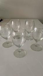 Wijnglazen 5 stuks, Verzamelen, Glas en Borrelglaasjes, Ophalen of Verzenden, Zo goed als nieuw, Overige typen