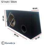Subwoofer behuizing 12 Inch 30 Cm 48 Liter, ., Nieuw, Ophalen of Verzenden, .