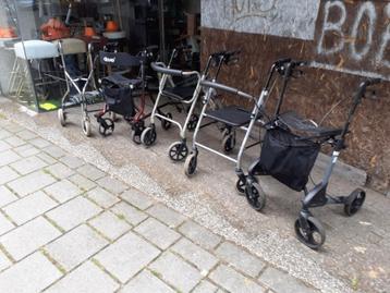WIJ VERKOPEN VERSCHILLENDE ROLATORS. beschikbaar voor biedingen