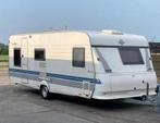 6 persoons caravan Hobby de luxe 560, Caravans en Kamperen, Caravans, Koelkast, Rondzit, Hobby, Particulier