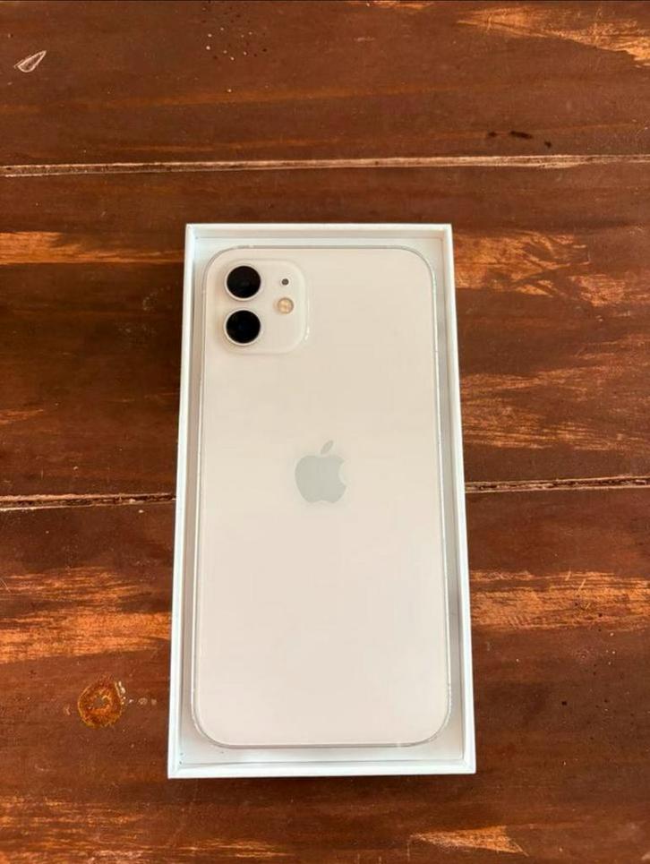 Iphone 12, Telecommunicatie, Mobiele telefoons | Apple iPhone, Gebruikt, 64 GB, Zonder abonnement, Zonder simlock, iPhone 12, Wit