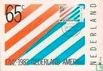 Maximumkaart R40 200 jaar Nederland - USA 1982, Postzegels en Munten, Postzegels | Nederland, Ophalen of Verzenden
