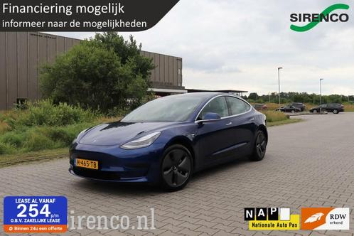 Tesla Model 3 Standard RWD Plus 60 kWh autopilot leder stoel, Auto's, Tesla, Bedrijf, Te koop, Model 3, ABS, Adaptive Cruise Control