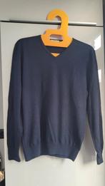 Diepblauwe Thomas Maine merino wollen trui. M, Ophalen of Verzenden, Zo goed als nieuw