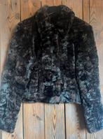 Zeer net bont jasje maat S/M, leuk voor de Vastenavond!, Ophalen of Verzenden, Zo goed als nieuw, Maat 38/40 (M), Zwart
