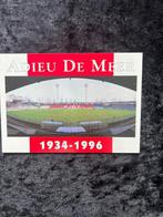 Tarjeta de futbol Adieu De Meer, Ophalen of Verzenden, Nieuw, Buitenlandse clubs, Poster, Plaatje of Sticker