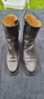 bally laarzen zwart leder maat 39  weinig gedragen, Zwart, Lage of Enkellaarzen, Ophalen of Verzenden, Bally