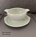 prachtige, pastel groene sauskom, Pirken hammer Pirkenhammer, Ophalen of Verzenden, Zo goed als nieuw, Kom(men), Effen