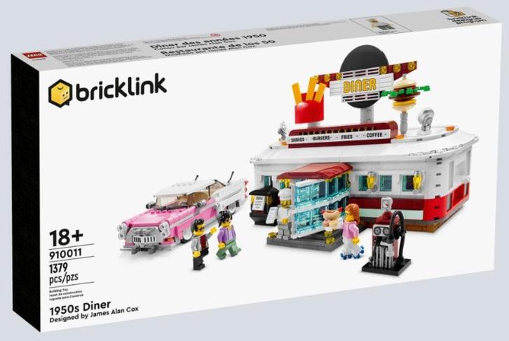 LEGO 910011 1950s Diner. Nieuw in doos!, Kinderen en Baby's, Speelgoed | Duplo en Lego, Nieuw, Lego, Complete set, Ophalen of Verzenden
