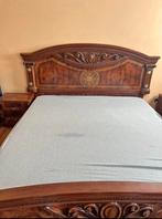 Kingsize bed met ladekast en kledingkast en nachtkastjes, Antiek en Kunst, Antiek | Meubels | Bedden, Ophalen